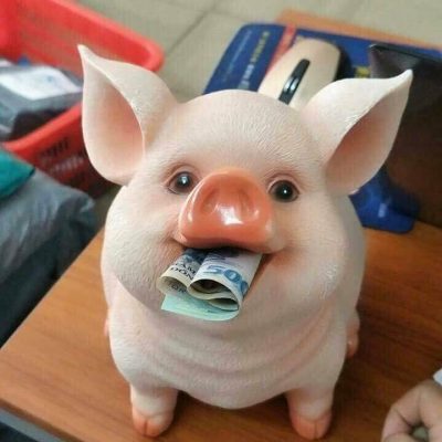 Lợn tiết kiệm bằng sứ cao cấp