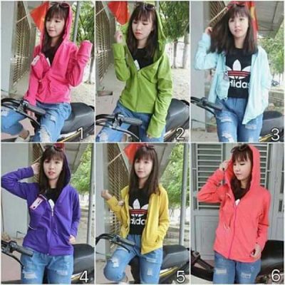 Áo chống nắng kèm khẩu trang