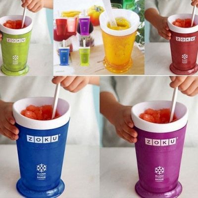 Ly làm kem tuyết zoku mát lạnh