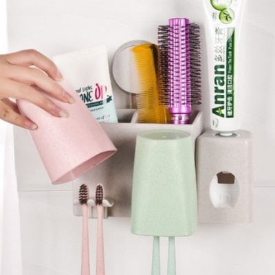 Bộ nhả kem đánh răng lúa mạch