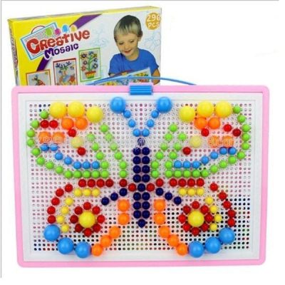 Đồ chơi ghép hạt nhựa Creative Mosaic