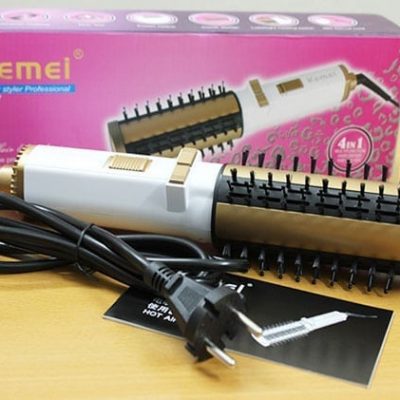 Lược điện xoay 360 độ Kemei KM-817