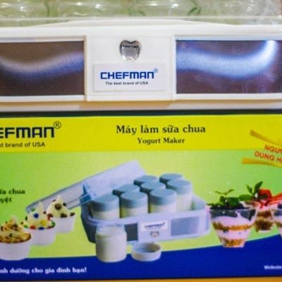 Máy làm sữa chua Chefman 12 cốc thủy tinh