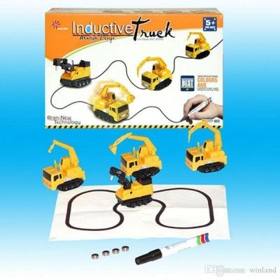 Đồ chơi ô tô cảm ứng chạy theo nét vẽ