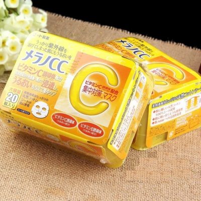 Mặt nạ Melano CC Rohto Whitening Mask