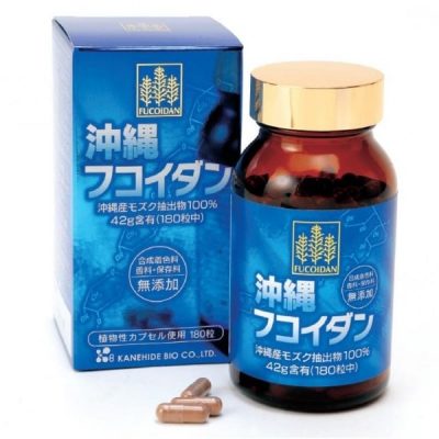 TẢO OKINAWA FUCOIDAN 180 VIÊN KANEHIDE BIO