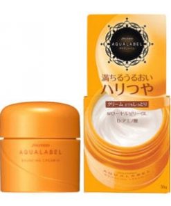 Kem dưỡng da Shiseido Aqualabel Cream Ex màu vàng