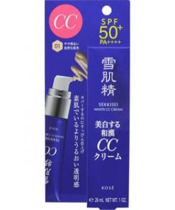 SEKKISEI CC Kem trang điểm KOSE SPF 50/PA++++ 26ml  4971710261400-1 SEKKISEI CC Kem trang điểm KOSE SPF 50/PA++++ 26ml