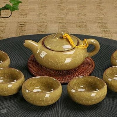 BỘ ẤM CHÉN HÌNH CÁ 3D CAO CẤP