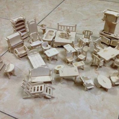 Đồ chơi ghép hình bằng gỗ 184 chi tiết cho bé