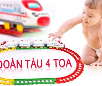 Đồ chơi đoàn tàu 4 toa