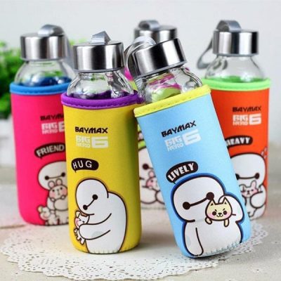 Bình thủy tinh giữ nhiệt Baymax