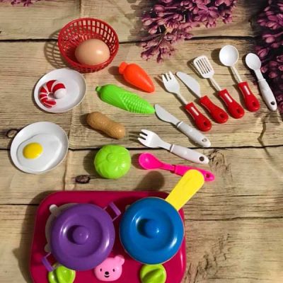 Bộ đồ chơi nấu ăn rau củ quả cho bé