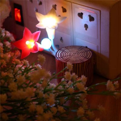 Đèn ngủ cảm ứng hình hoa ly độc đáo