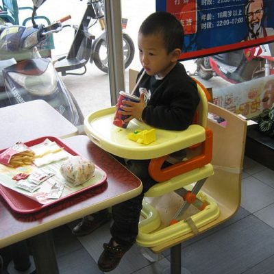 Ghế ăn dặm AB cho bé tập ăn