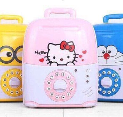 Két đựng tiền mini hình valy kéo