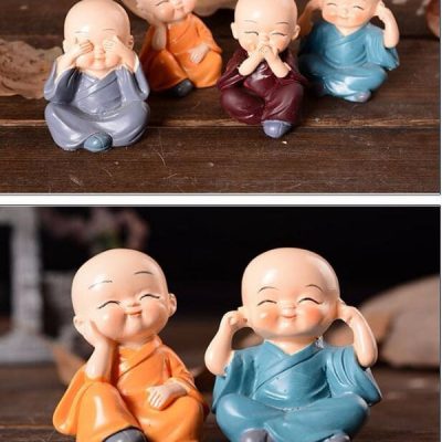 Bộ tượng ngồi 4 không