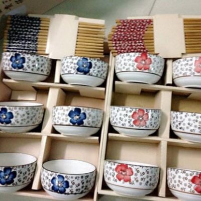 BỘ BÁT ĐŨA NHẬT 3D XUẤT KHẨU
