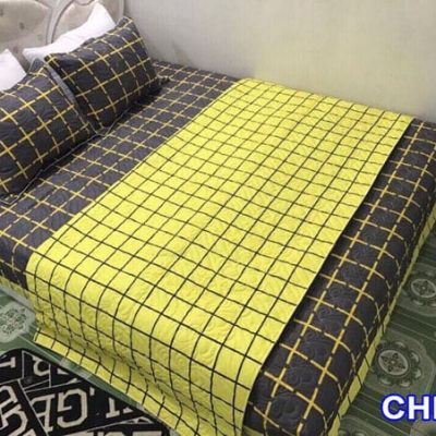 BỘ CHĂN GA GỐI COTTON POLY TRẦN BÔNG