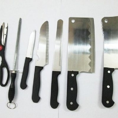 BỘ DAO KÉO HỢP KIM INOX 7 MÓN