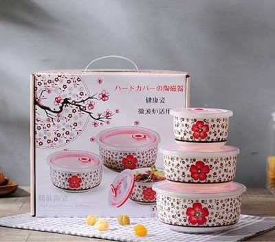 Bộ 3 bát sứ hút chân không hàng xuất Nhật cao cấp