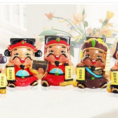 Bộ tượng 5 ông thần tài lộc như ý