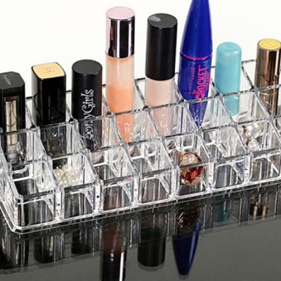 Khay đựng son 24 ô trong suốt