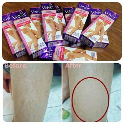 Kem tẩy lông VelVet của Nga