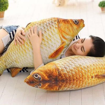 Gối ôm hình cá chép 3d