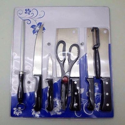Bộ dao kéo 8 món cho nhà bếp