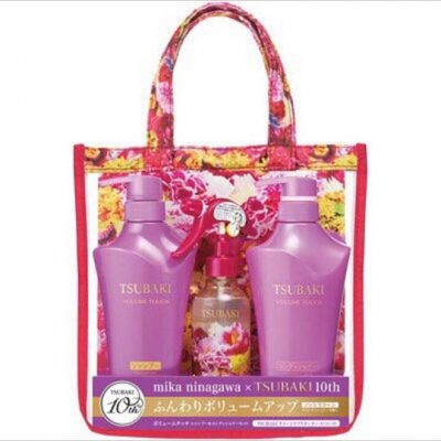 Dầu gội Tsubaki set 3 (Xịt dưỡng tóc)