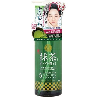 Tẩy trang Cleansing Lotion hương trà xanh 400ml Chanoiki