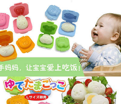 Khuôn ép bánh, ép cơm ngộ nghĩnh cho bé