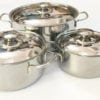 Bộ 3 nồi inox Sharp cho bếp từ