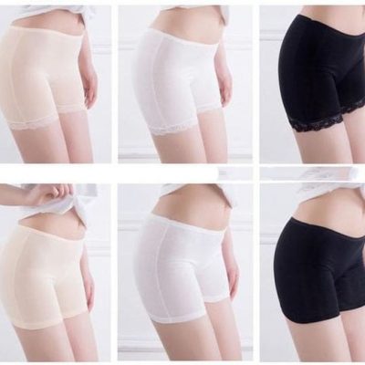 Hộp 4 quần lót cotton mặc váy cao cấp