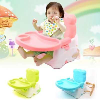 Ghế ăm dặm gấu teddy