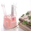 Giá để bàn chải Nhật Pink 660730