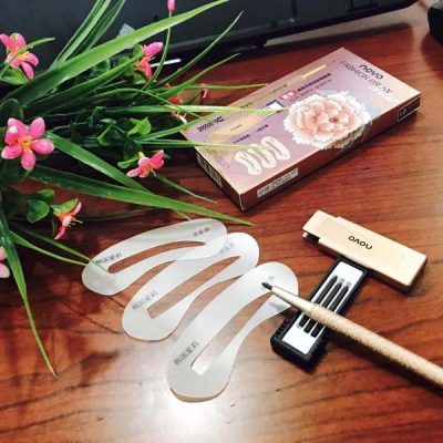 Bộ chì mày định hình 3 kiểu Novo Fashion Brow