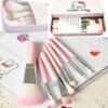 Bộ cọ trang điểm cá nhân 7 món Kitty