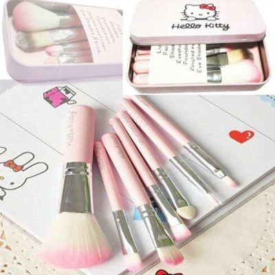 Bộ cọ trang điểm cá nhân 7 món Kitty