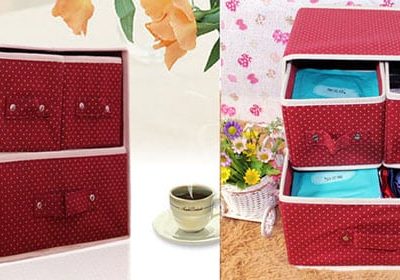 Tủ vải 2 tầng 3 ngăn tiện dụng cho gia đình