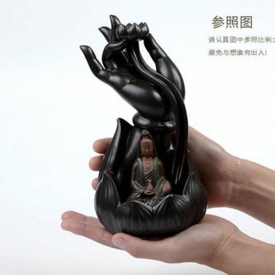 Thác khói trầm hương bồ tát tọa thiền