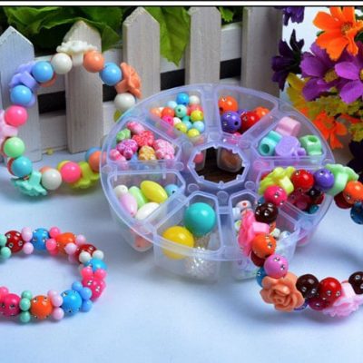 Bộ hạt xâu vòng đeo tay cho bé