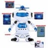 Đồ chơi robot nhảy múa xoay 360 độ