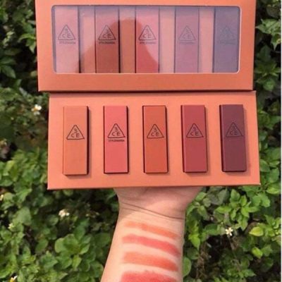 Set 5 thỏi son lì 3CE