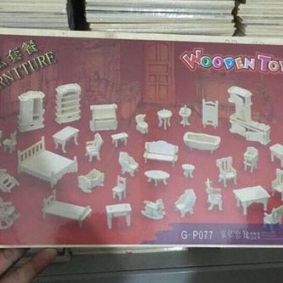 Đồ chơi lắp ghép mô hình nhà gỗ