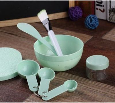 Bộ trộn mặt nạ kèm chiết mỹ phẩm , bông lau
