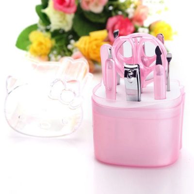 Bộ kềm cắt móng 9 món Hello Kitty