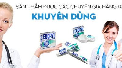 Bột tẩy trắng răng Eucryl – Anh Quốc