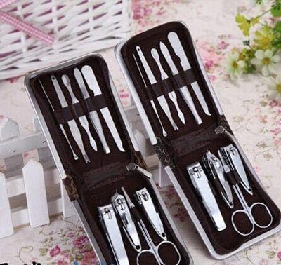 Bộ kềm cắt móng 9 món hộp vuông